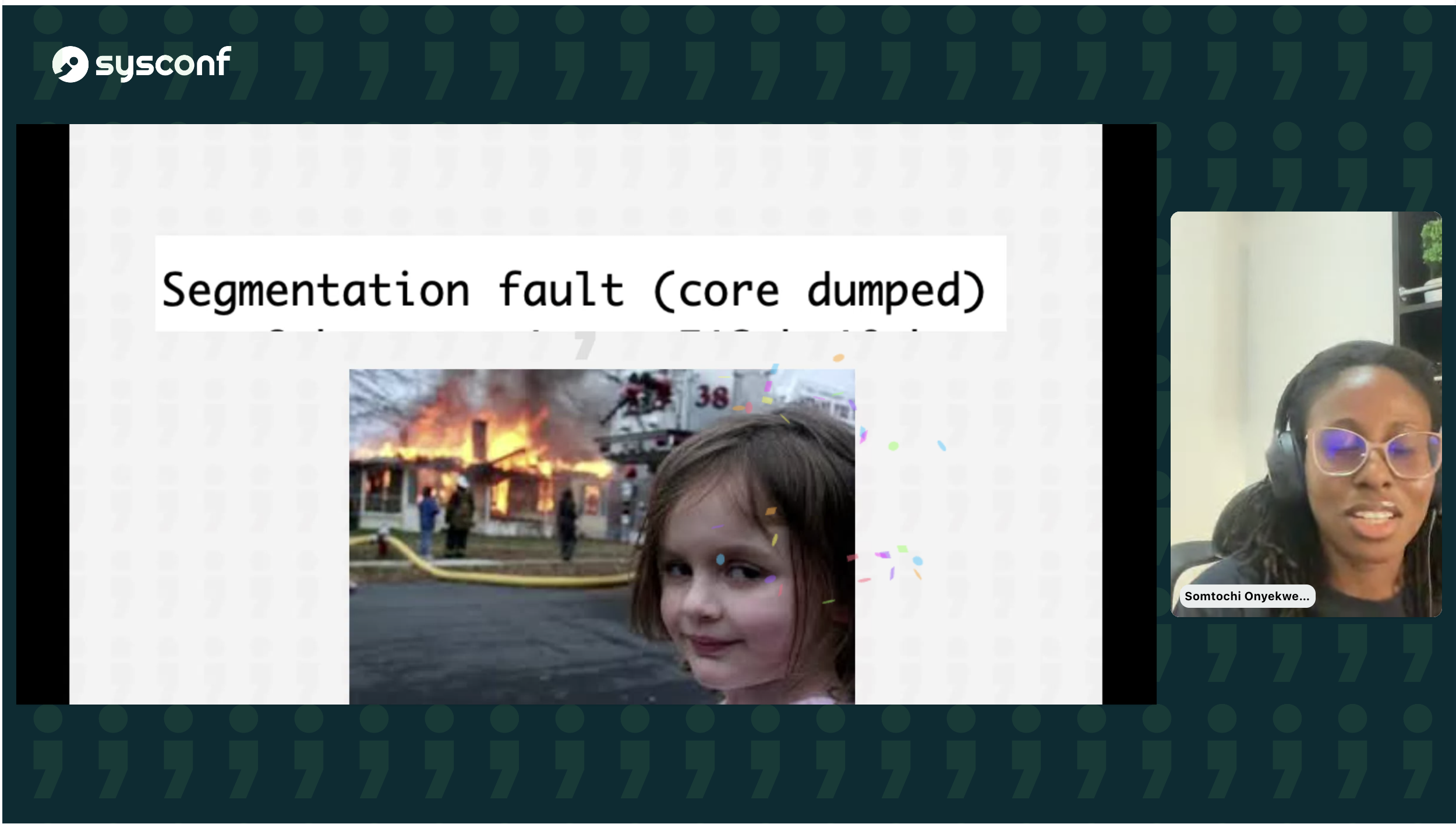 Somto talks about coredumps